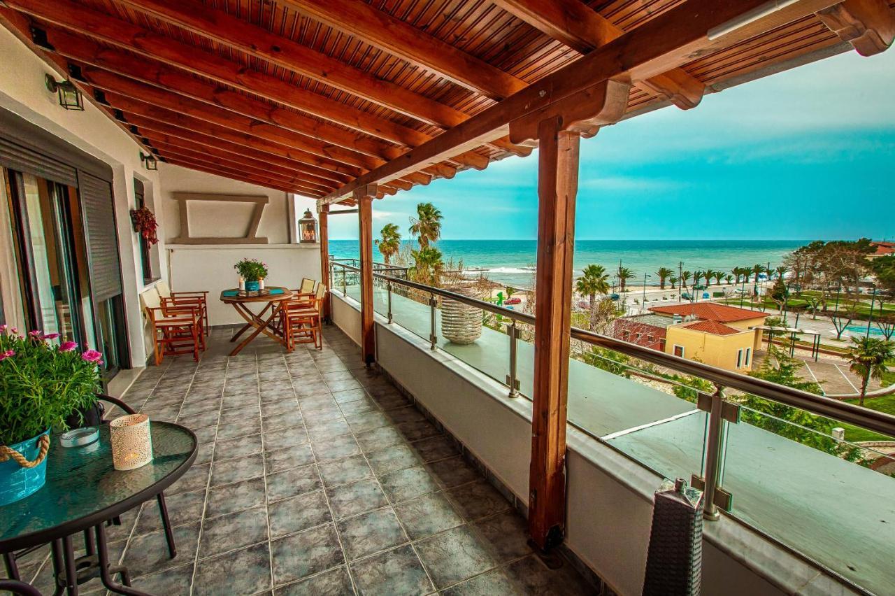 Aqua Mare Sea Side Rooms Nea Kallikrateia Luaran gambar