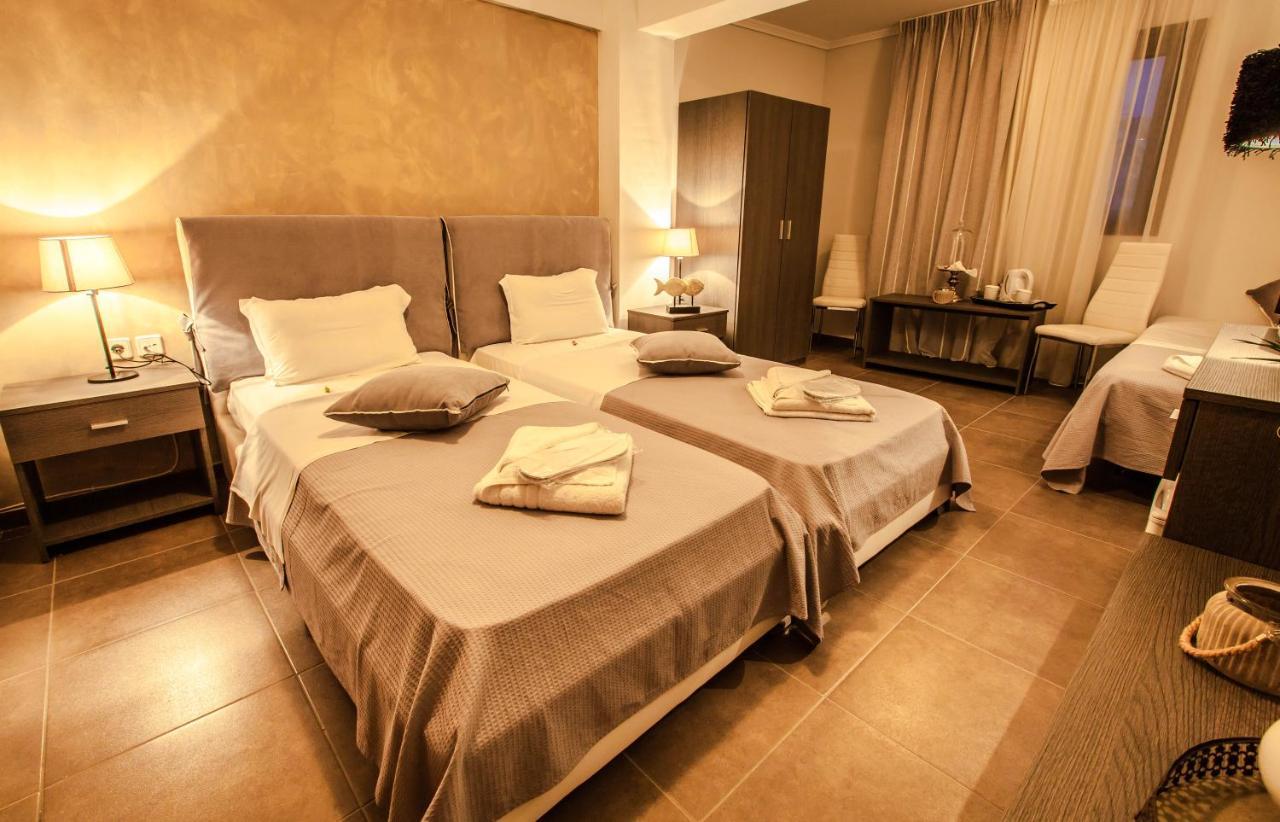 Aqua Mare Sea Side Rooms Nea Kallikrateia Luaran gambar